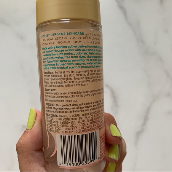 New Sol by Jergens Sunless tanning mousse and mitt bundle - Picture 4 of 7